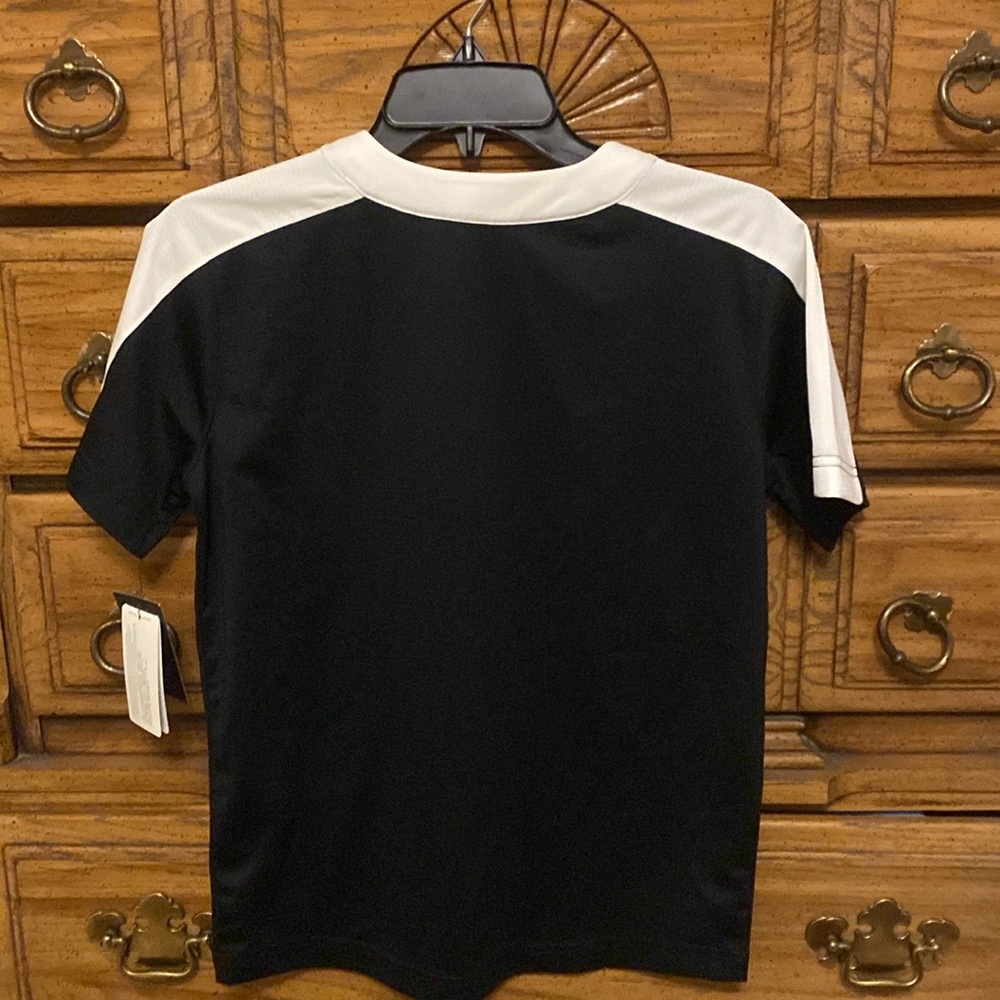Youth Nike Team Full-Button Baseball Style Jersey Black Size Medium - Picture 3 of 5